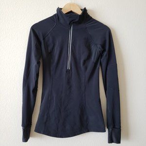 lululemon Black High Neck Style Jacket Size 4